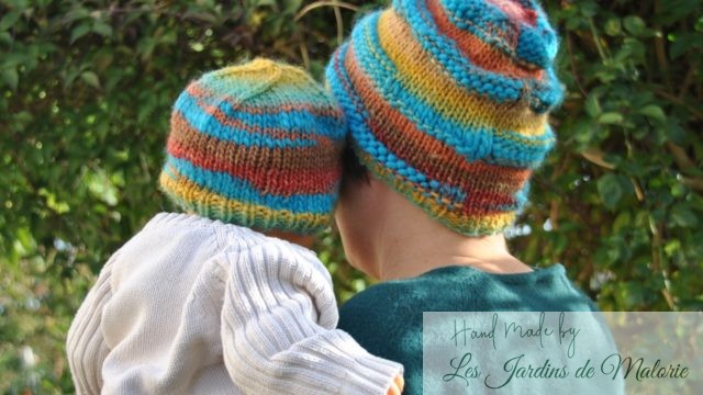 Deux Bonnets bigarrés (Aig 6)
