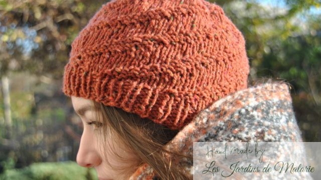 Séraphin, mon premier bonnet à spirales