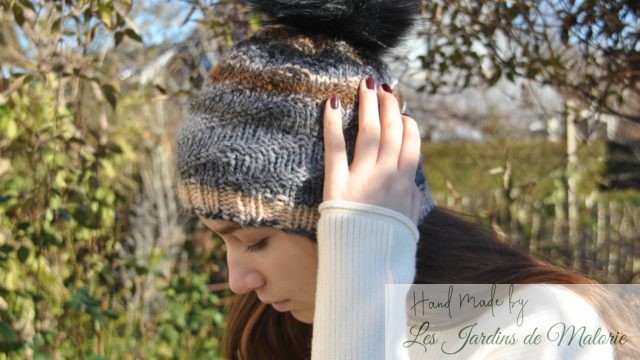 Bonnet Gaspard à spirales