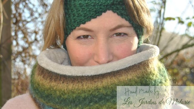 Snood "Atmosphère" sous-bois