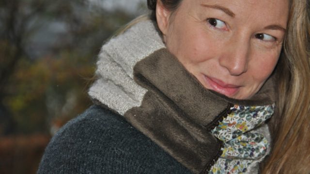 Snood Silk Tweed