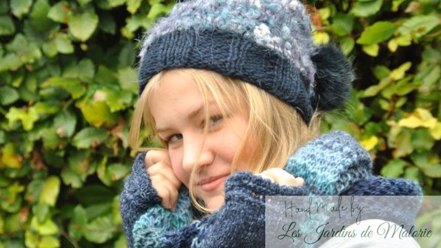 ❆ Bonnet Calypso, Bleu je veux!